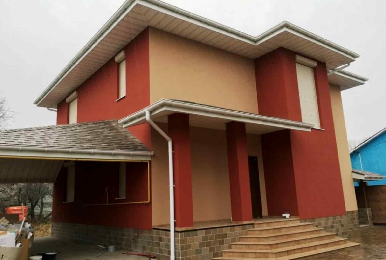 Дом из газобетонных блоков 122 кв.м.